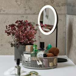 Zone Bordspejl - Sort