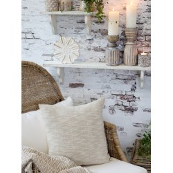 Chic Antique Aix Pudebetrk, creme/beige, 45x45 cm