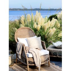 Chic Antique Aix Pudebetrk, creme/beige, 45x45 cm