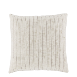 Chic Antique Aix Pudebetrk m. striber, 45x45 cm - creme
