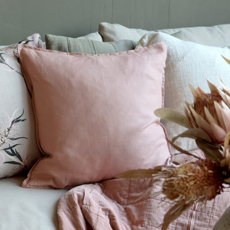 Chic Antique Aix Pudebetrk i hr, 50x50 cm, rosa