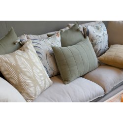 Chic Antique Aix Pudebetrk m. tropisk bladmnster, 50x50 cm