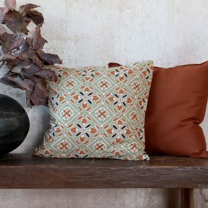 Chic Antique Aix Pudebetr�k m. batikm�nster, 50x50 cm