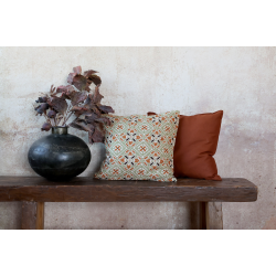 Chic Antique Aix Pudebetr�k m. batikm�nster, 50x50 cm