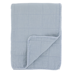 Chic Antique Aix Vintage Quilt Sky blue, 130x180 cm