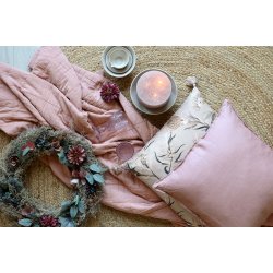 Chic Antique Aix Vintage Quilt rosa, 130x180 cm