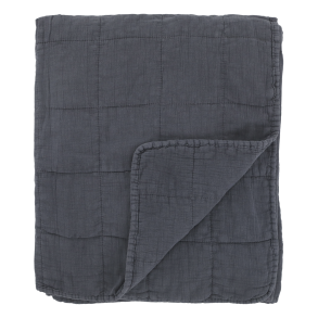Chic Antique Aix Vintage Quilt midnight, 130x180 cm