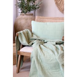 Chic Antique Aix Vintage Quilt Verte, 130x180 cm