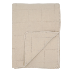 Chic Antique Aix Vintage Quilt Beige, 130x180 cm
