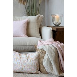 Chic Antique Aix Vintage Quilt Beige, 130x180 cm