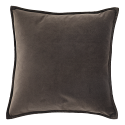 Chic Antique Aix Pudebetr�k i velour 50x50 cm - Mocca