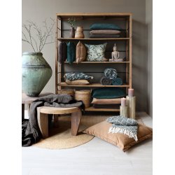 Chic Antique Aix Pudebetr�k i velour 50x50 cm - Mocca