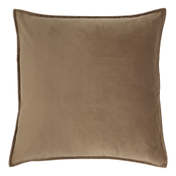 Chic Antique Aix Pudebetr�k i velour 50x50 cm - Nougat