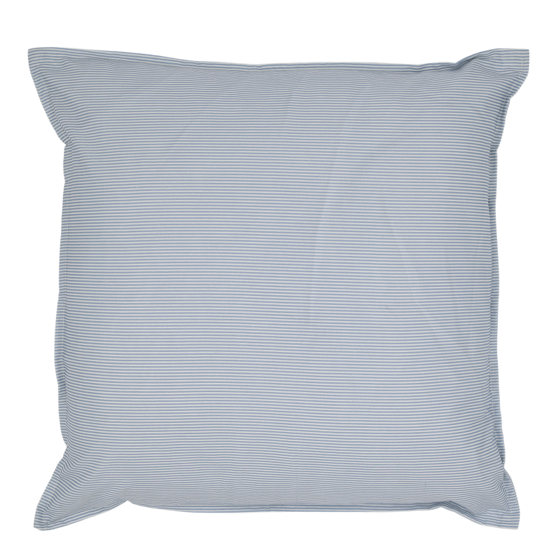 Chic Antique Aix Pudebetr�k m. bl� m�lkedrengestriber, 50x50 cm