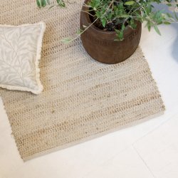 Chic Antique L�ber 70x200 cm i jute/bomuld, natur