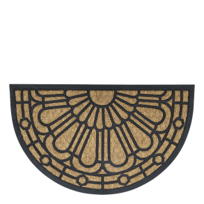 Chic Antique D�rm�tte m. m�nster, Halvrund 45x75 cm
