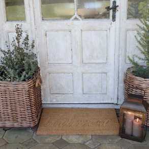 Chic Antique D�rm�tte, Welcome - Natur 45x75 cm