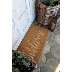 Chic Antique D�rm�tte, Welcome - Natur 45x75 cm