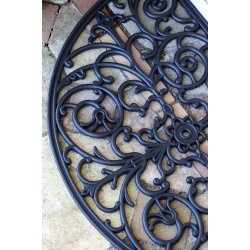 Chic Antique D�rm�tte Filigran, Halvrund 45x75 cm