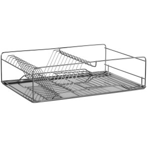 Ib Laursen Opvaskestativ m/bakke - Rustfrit st�l