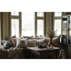 Ib Laursen Pudebetrk velour 52x52 cm - Linen