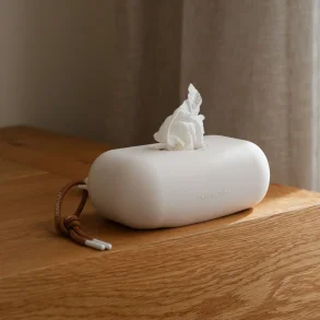DESIGNSTUFF CUBI Cover til v�dservietter, hvid