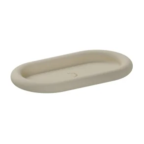 DESIGNSTUFF RUND Bubble silikonebakke, 22cm, sand