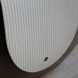 DESIGNSTUFF CURV Silikone skridsikker badem�tte, sand