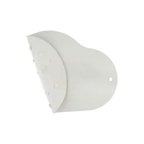 DESIGNSTUFF CURV Silikone skridsikker badem�tte, lysegr�