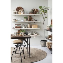 Ib Laursen, hyldebrer antik messing 21 cm 1 stk