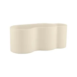 DESIGNSTUFF CURV selvkl�bende brusehylde i sandfarvet silikone til badev�relset