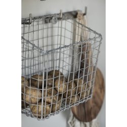 Ib Laursen, Knagerkke med 3 knager, rustfri stl-look