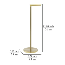 Wenko Fritstende toiletrulleholder - golden
