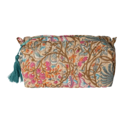 Au Maison Kosmetiktaske, Artisan, sand/petrol