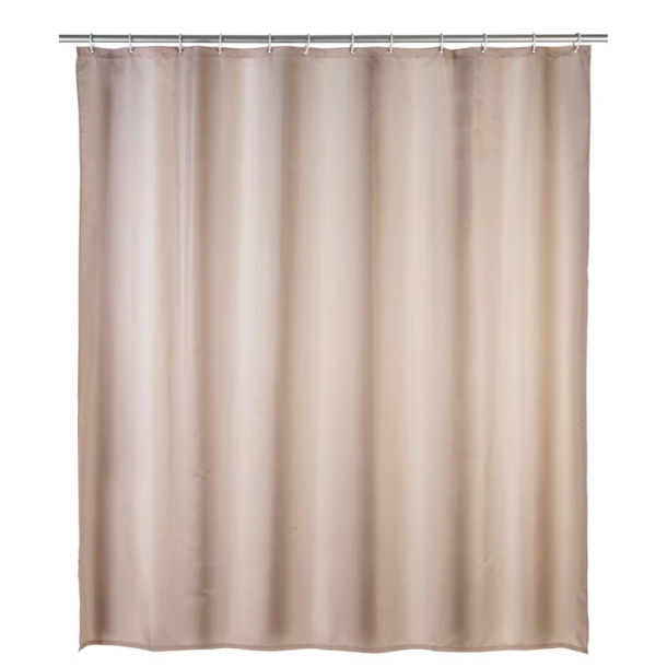 Wenko anti skimmel badeforh�ng 180x200 cm - Beige