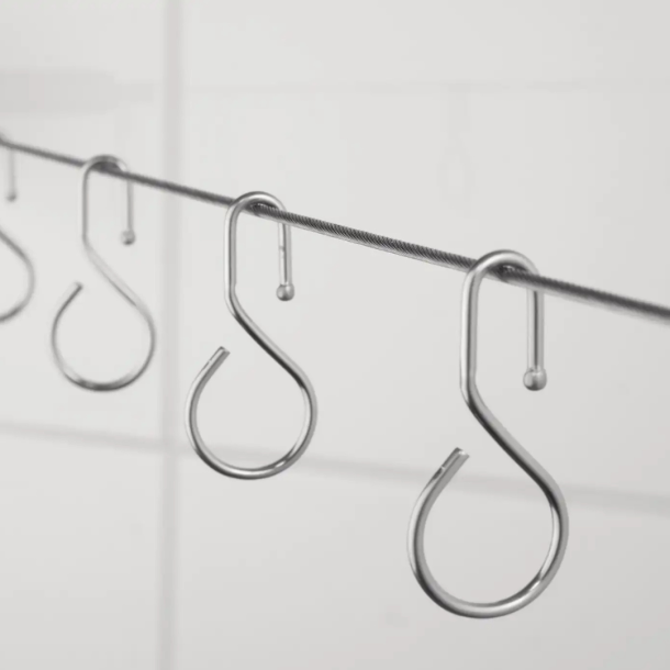 RIDDER kroge til wire forhng system, 16 stk