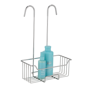 Shampookurv til at h�nge p� brusearmatur, krom - Wenko