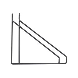 House Doctor Apart, hyldekngte st m/2 stk. - sort