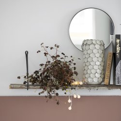 House Doctor Apart, hyldekngte st m/2 stk. - sort