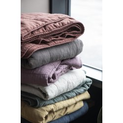 Ib Laursen Vintage quilt - Mustard 130x180 cm