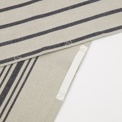 House Doctor Viskestykker, Chef st m/ 2 stk - sort