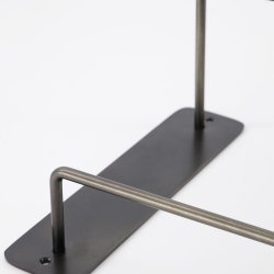 House Doctor Dobbelt hndkldeholder, Pati, Sort antik