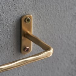 House Doctor, Toiletpapirholder, Welo, Brstet messing finish