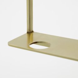 House Doctor Bath, badevrelseskurv m. flaskeophng - brstet messing