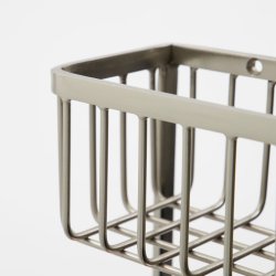 House Doctor Bath, badevrelseskurv m. flaskeophng - slv finish