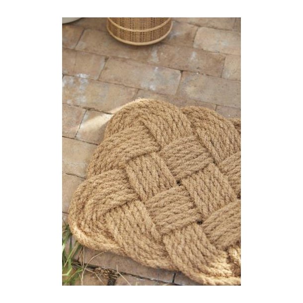 Ib Laursen Drmtte ocean flettet kokosfibre 45x75 cm