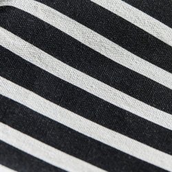 House Doctor Sammenklappelig vasketjspose, stripes - Sort/Hvid