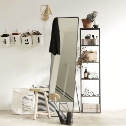 House Doctor Vasketjspose, Stripes, hvid/sort