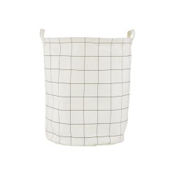 House Doctor Vasketjspose, Squares, hvid/sort