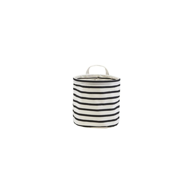 House Doctor Vasketjspose, Stripes, hvid/sort (S)